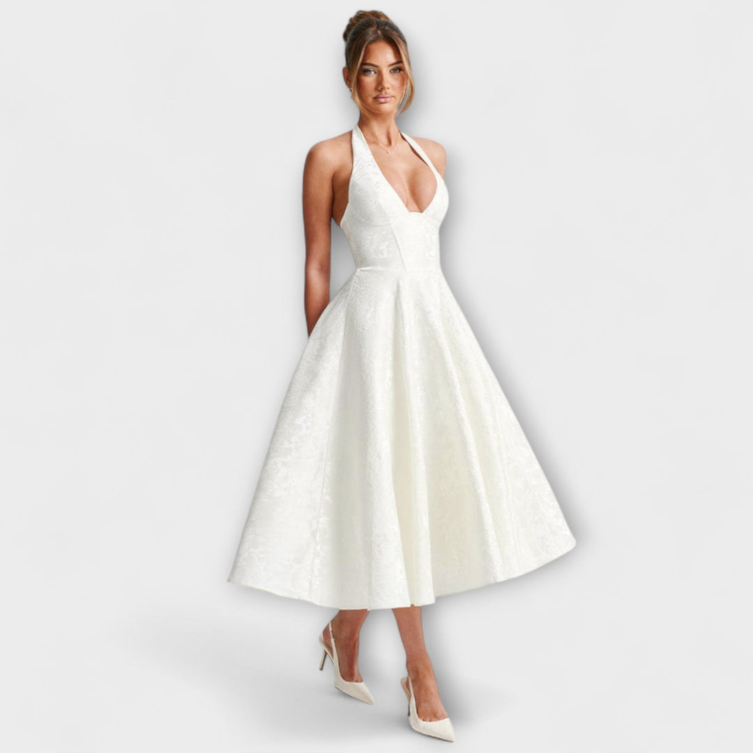 Catalina - Romantične Midi Oblačila