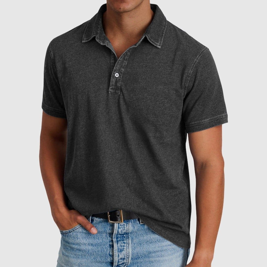 Libuše – Vintage polo majice z gumbno zanko