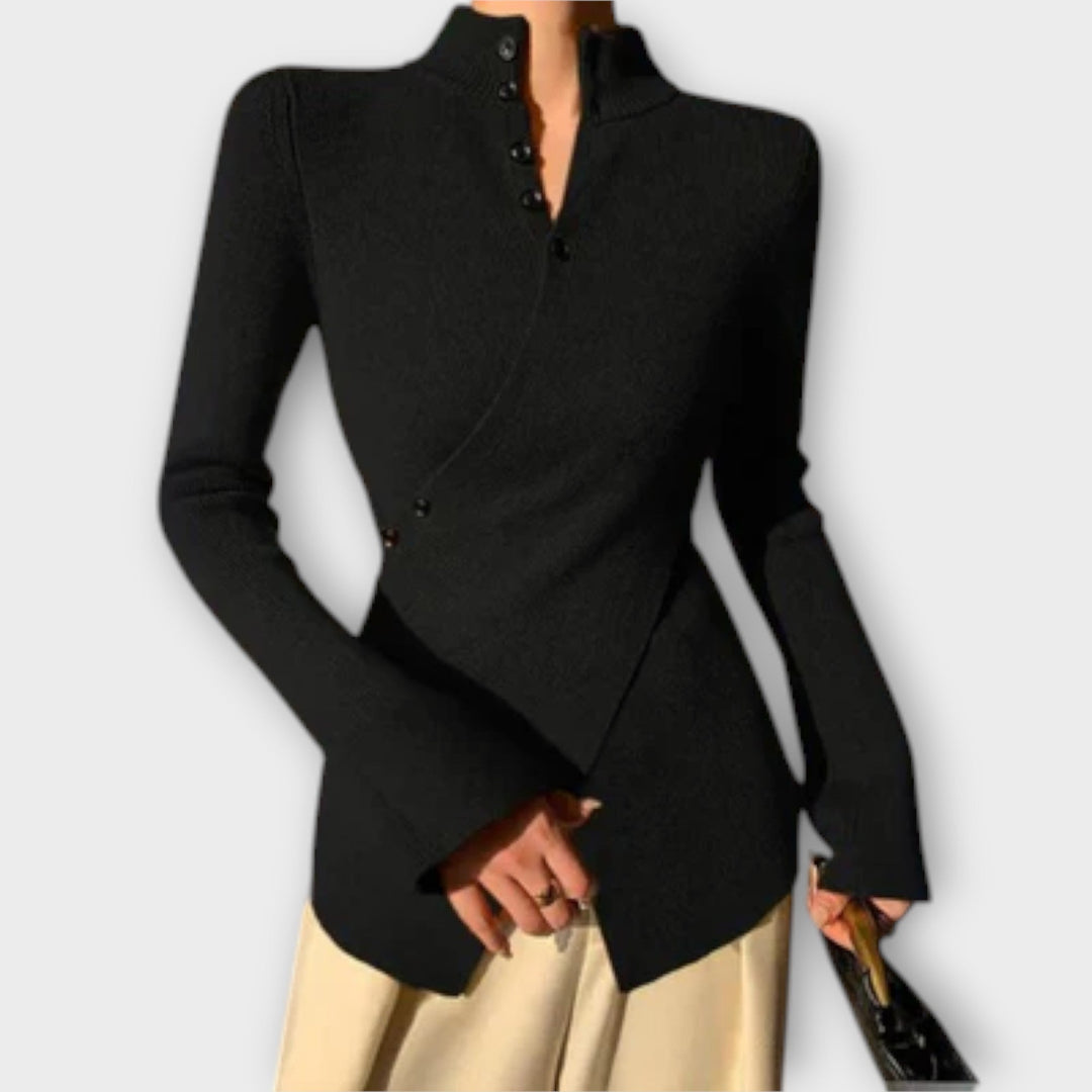 Michiko – Eleganten pulover iz bombažnega jersija