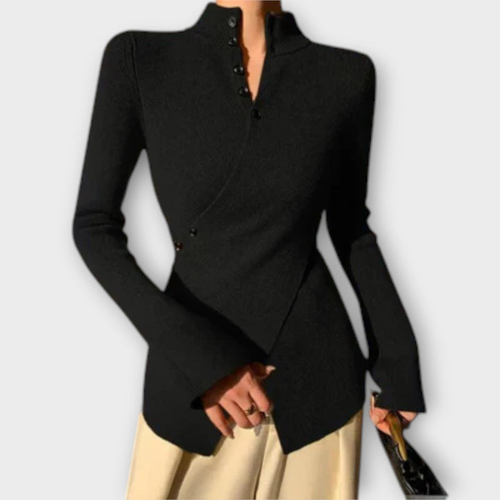 Michiko – Eleganten pulover iz bombažnega jersija