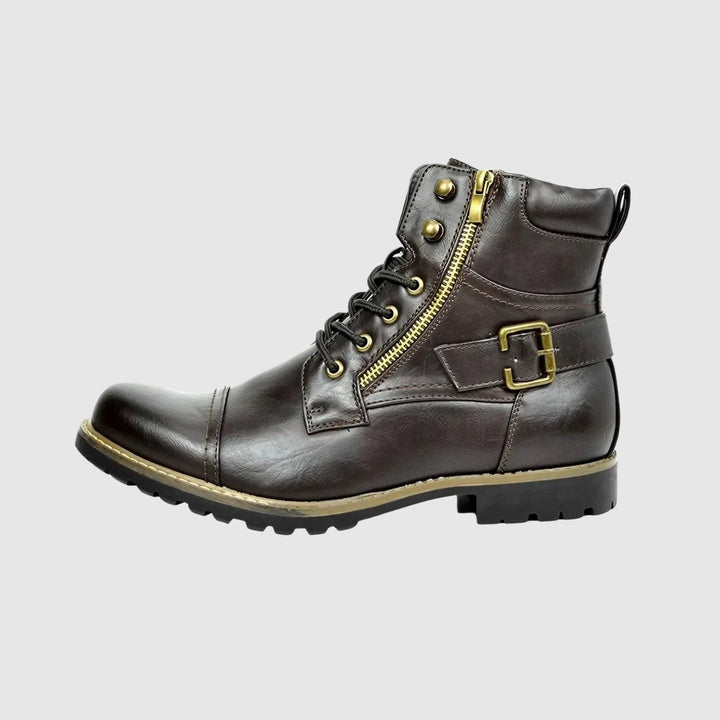 Libuše - Usnjeni čevlji z vezalkami