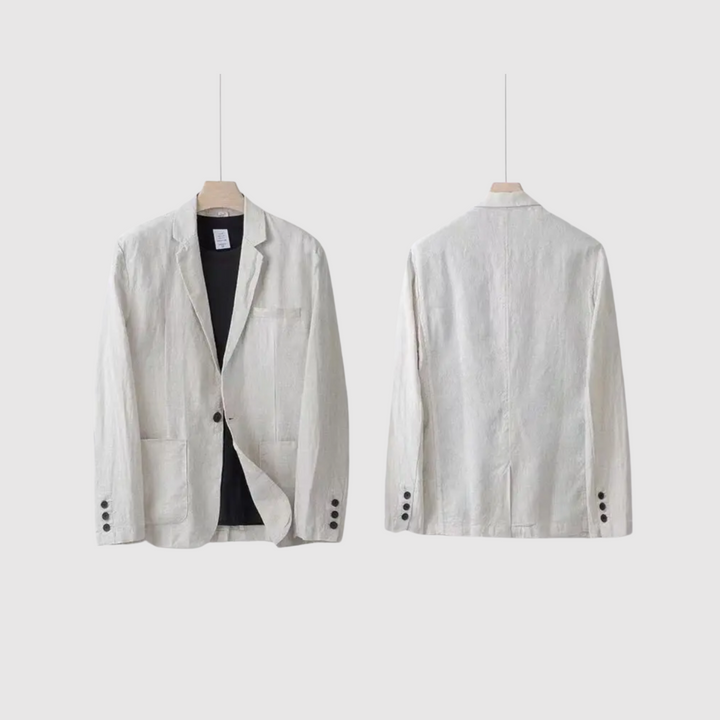 Libuše – Laneni komplet s naravno eleganco