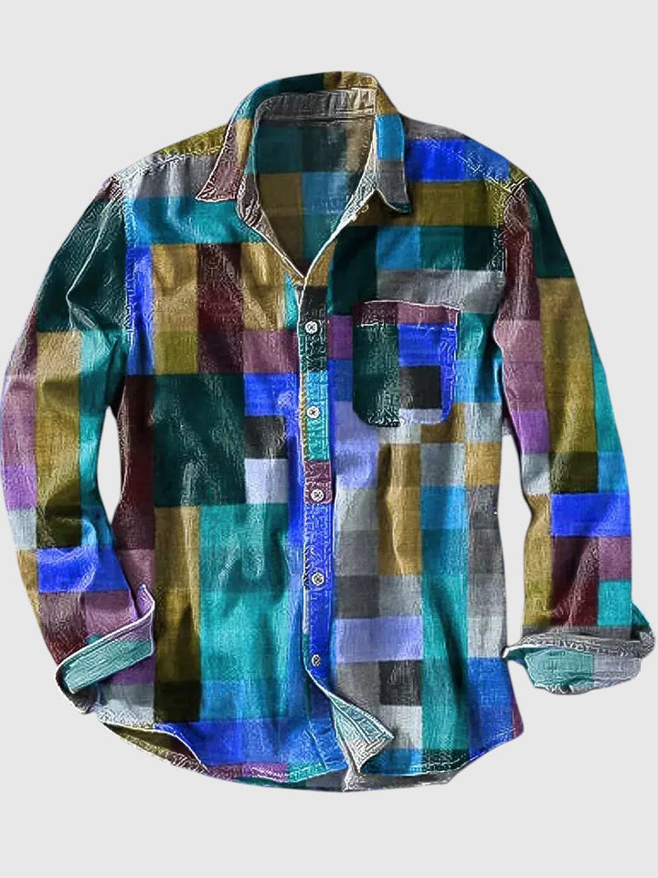 JOEL | Srajca z dolgimi rokavi z vzorcem