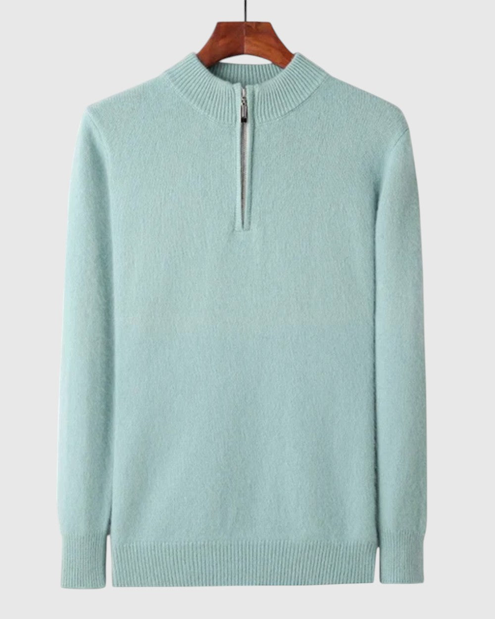 Libuše - Kardigan iz kašmirja Genève z zadrgo