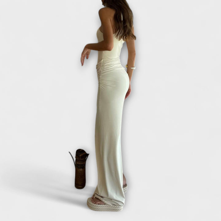 Minna - Zapeljive brezramne obleke z izrezom