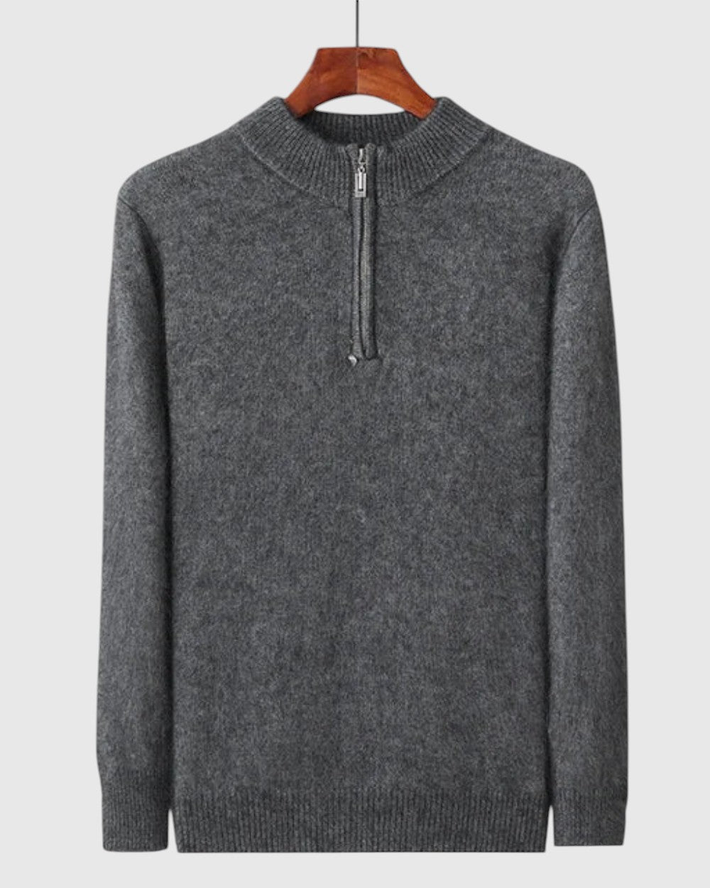 Libuše - Kardigan iz kašmirja Genève z zadrgo