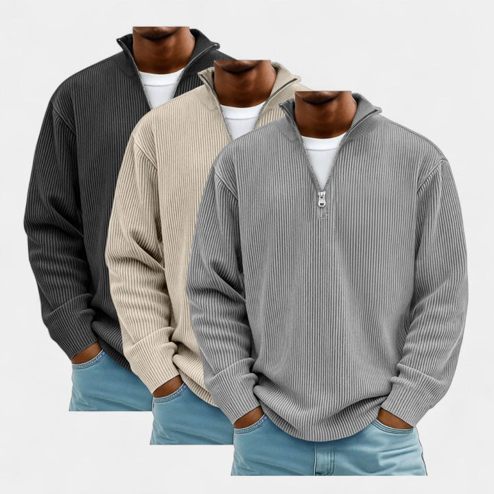 Martin – Trio stilskih puloverjev z zadrgo