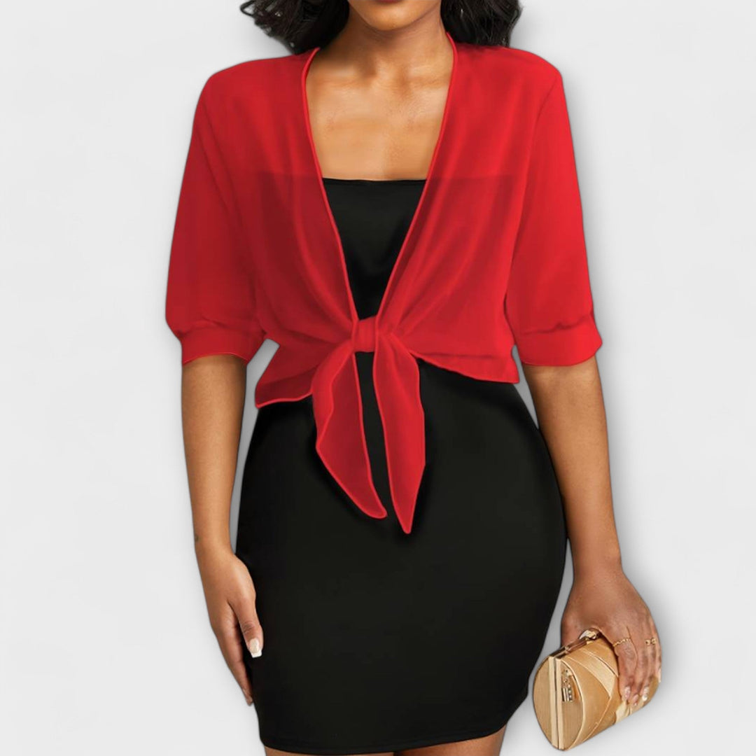 Olivia - Bluza z odprtim sprednjim delom