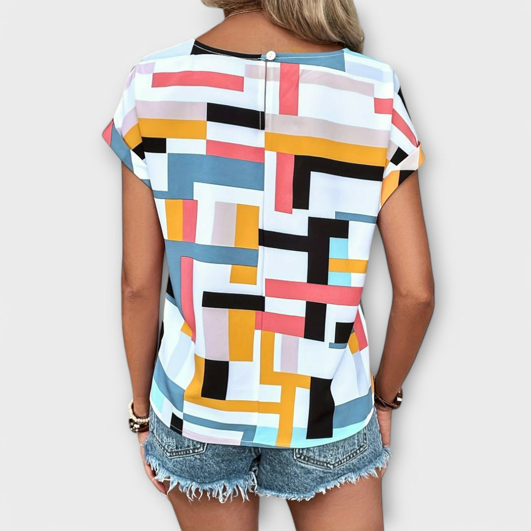 Chloe - Kratka bluza s kratkimi rokavi