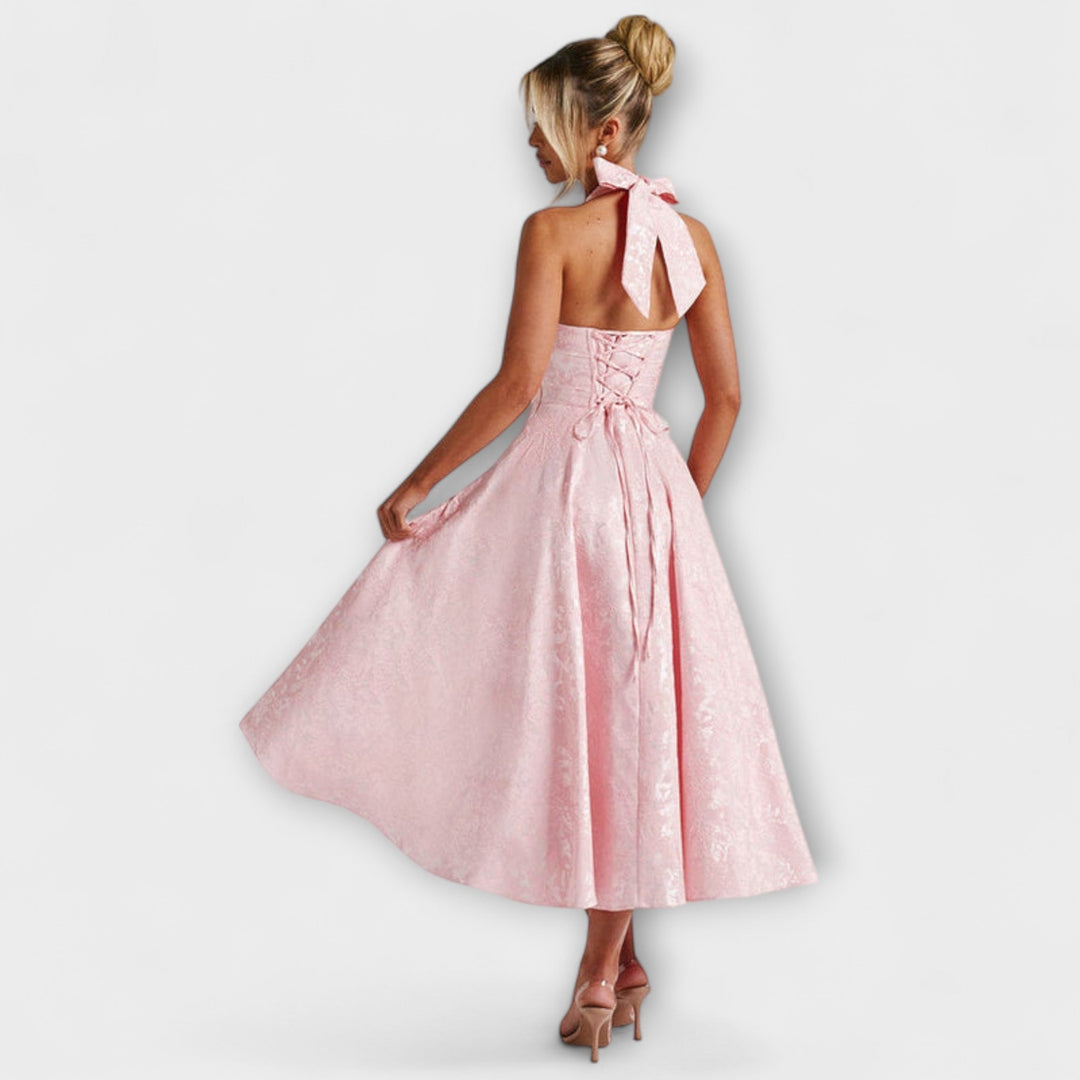 Catalina - Očarljiva Midi Obleka