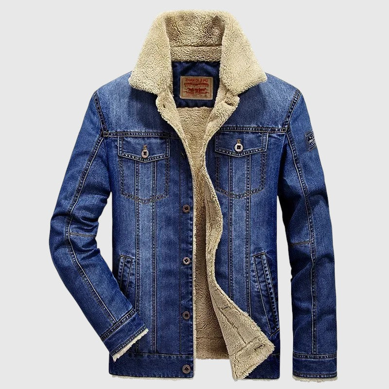 Bohumil - Jeans jakna z notranjo podlogo