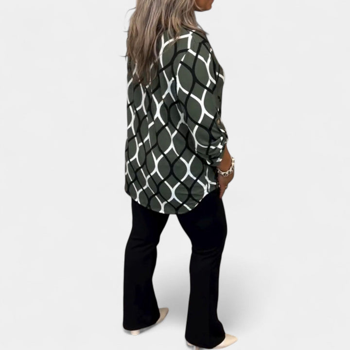 Petra – Bluza z grafičnim vzorcem