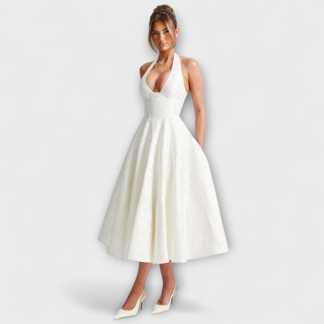 Catalina - Romantične Midi Oblačila