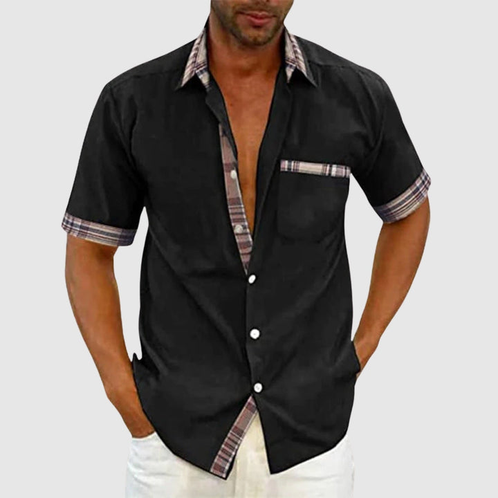 Libuše – Ležerna srajca s kratkimi rokavi