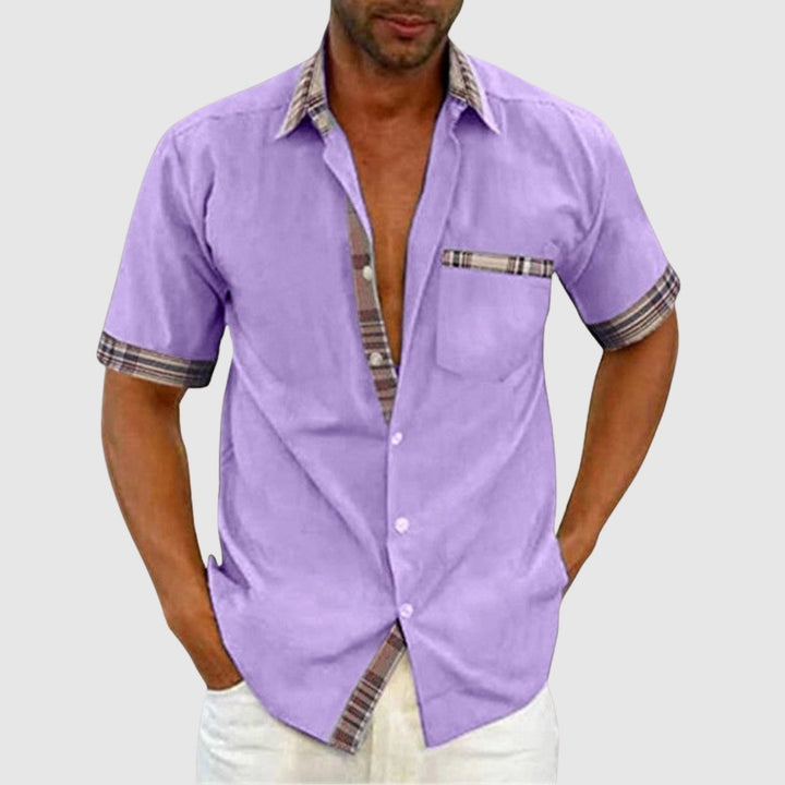 Libuše – Ležerna srajca s kratkimi rokavi