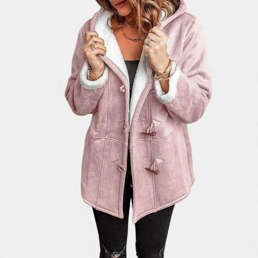 Andrea – Lahek zimski plašč s kapuco