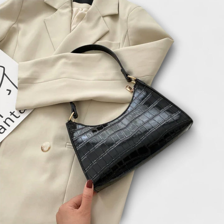 Cécile. - Sijajna usnjena torba