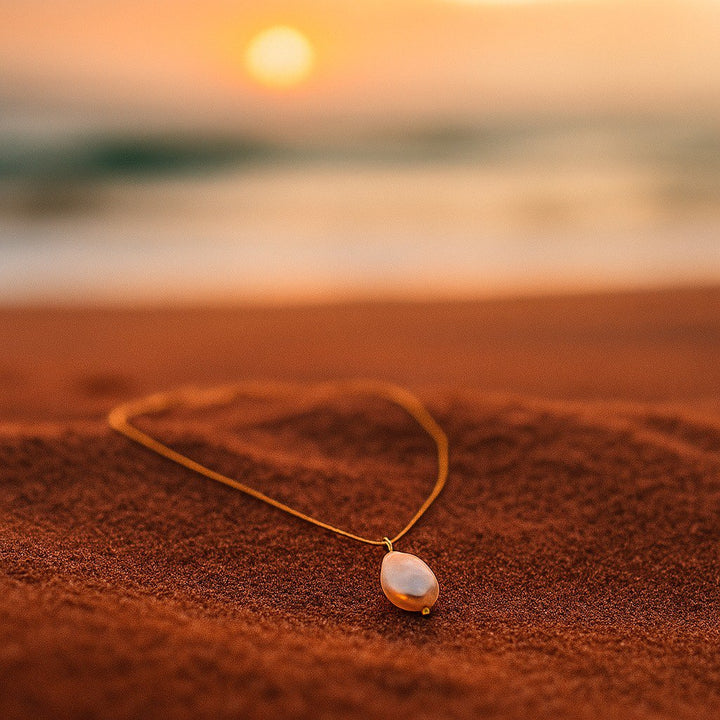 Meredith | Ogrlica s bisernim obeskom