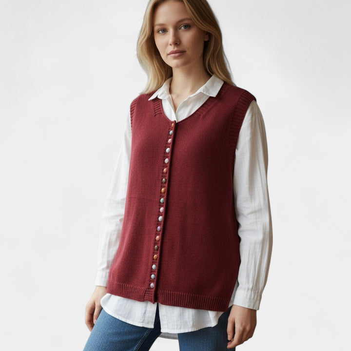 Karmen – Eleganten pleteni telovnik