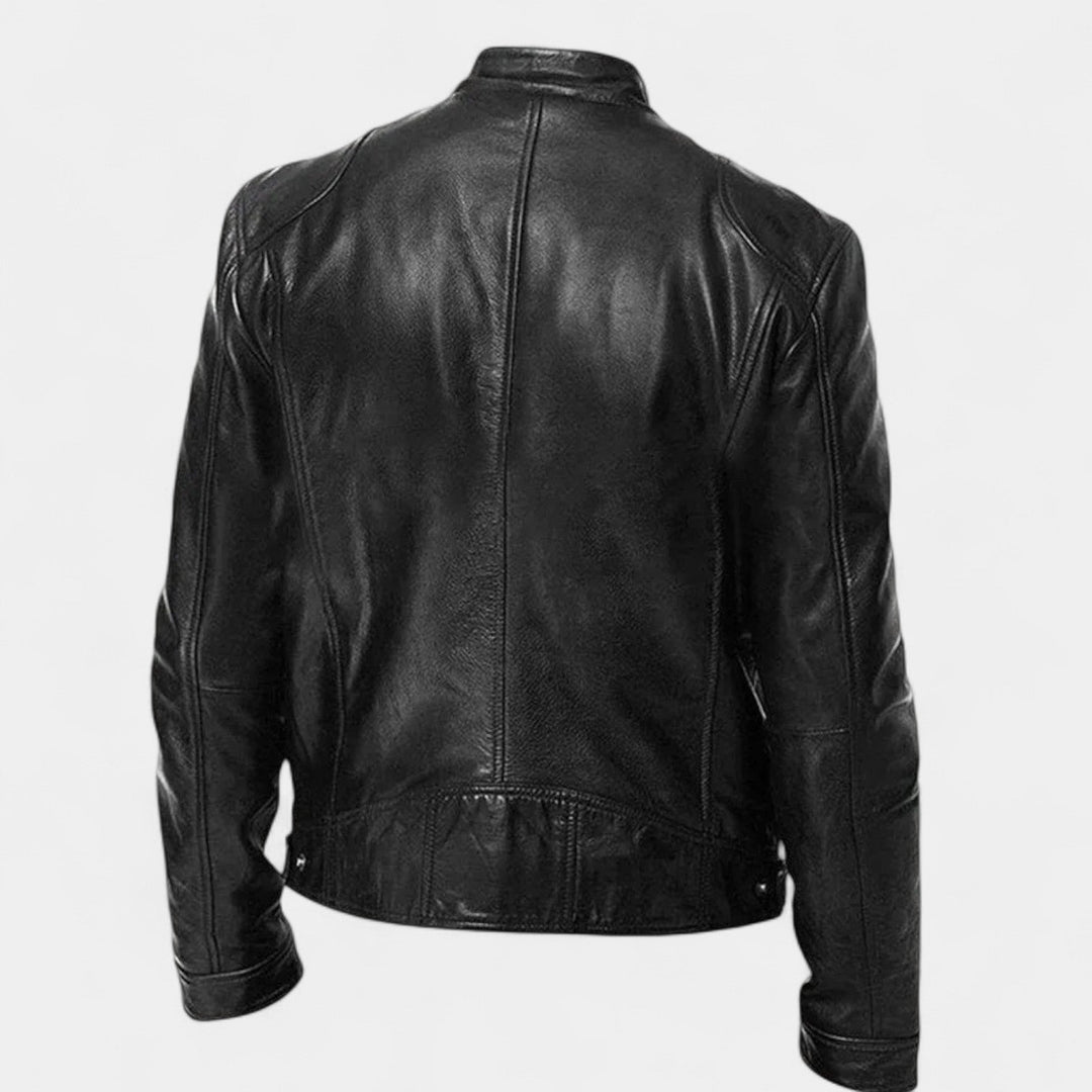 Vid – Elegantna moška jakna iz umetnega usnja