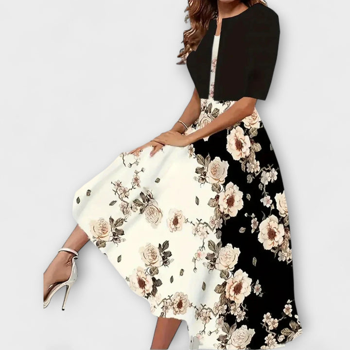 Ženske midi obleke s blazerjem