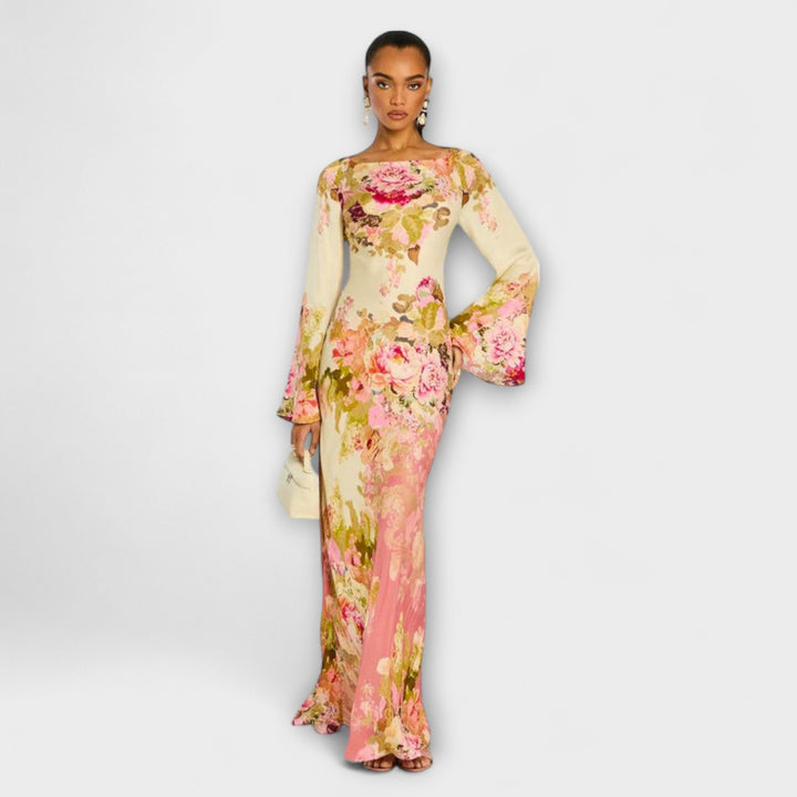 Kelly - Maxi obleka za vrtno zabavo