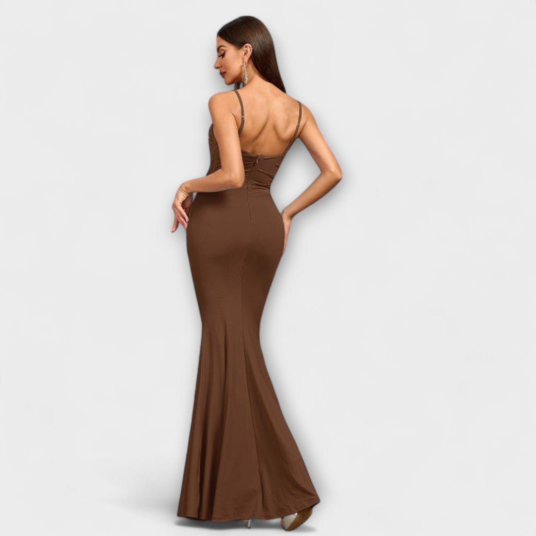 Callie - Elegantna Obleka s Volančki