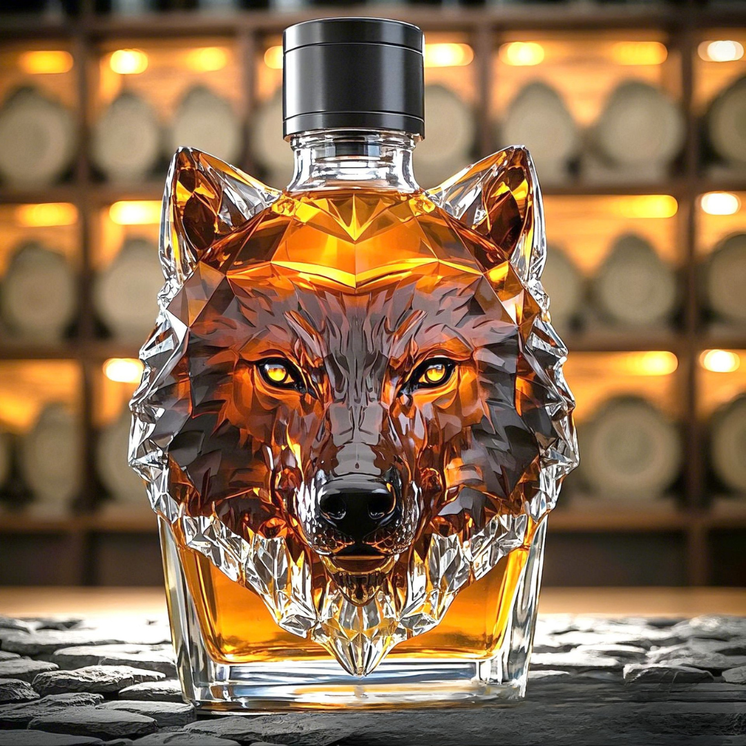 Steklenica Wolf Whiskey