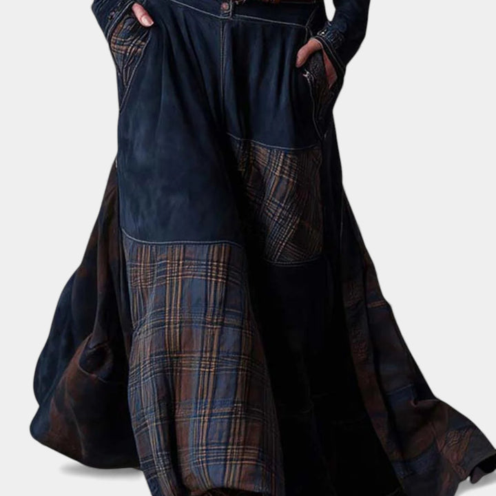 Helena – Vintage maxi obleka