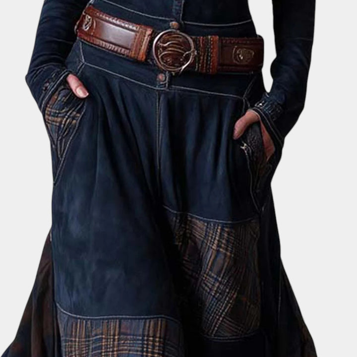 Helena – Vintage maxi obleka