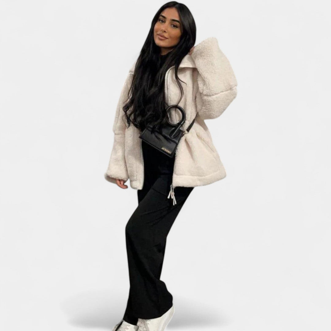 Karla – Mehka teddy jakna