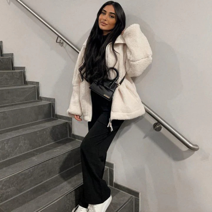 Karla – Mehka teddy jakna