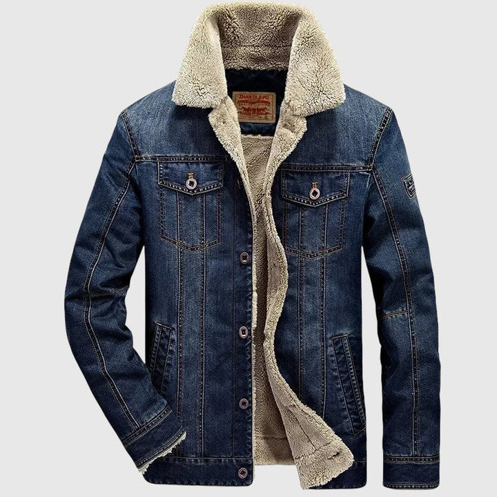 Bohumil - Jeans jakna z notranjo podlogo