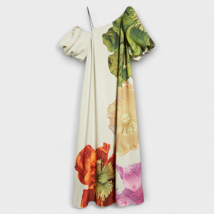 Melodija - Asimetrične cvetlične maxi obleke