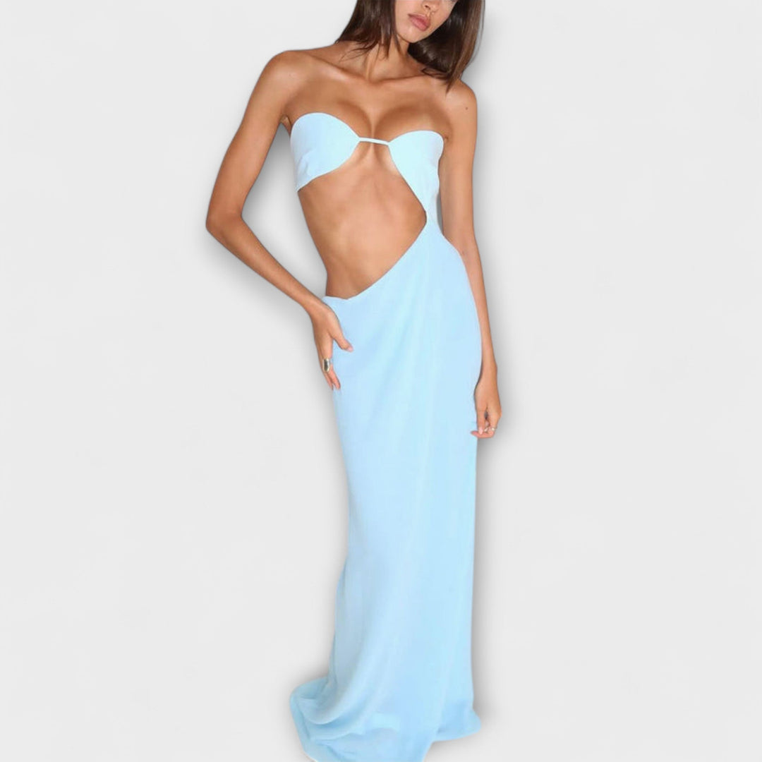 Isabella - Zapeljive večerne obleke brez hrbta