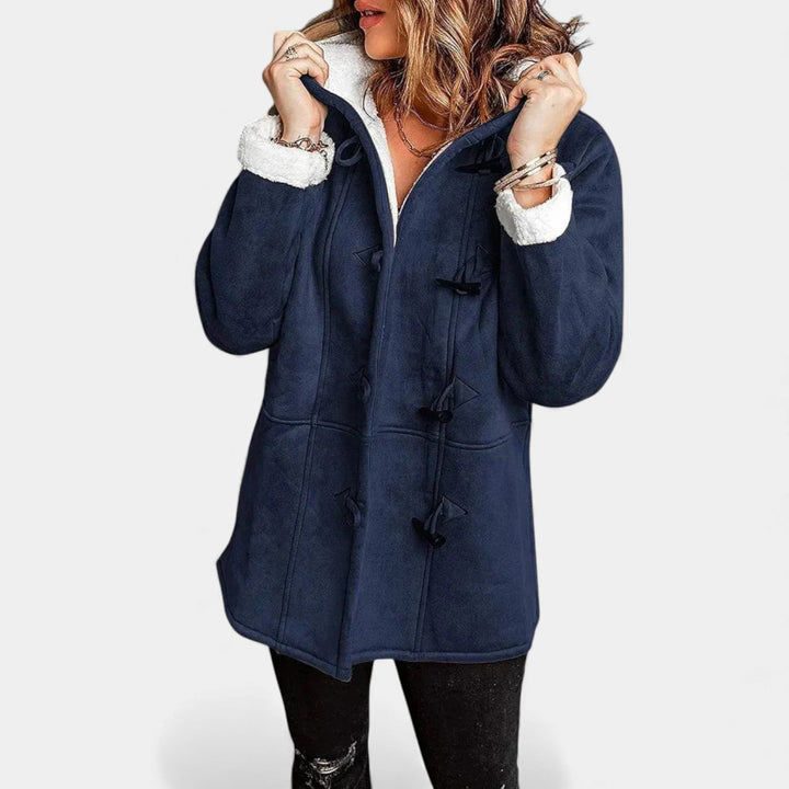 Andrea – Lahek zimski plašč s kapuco