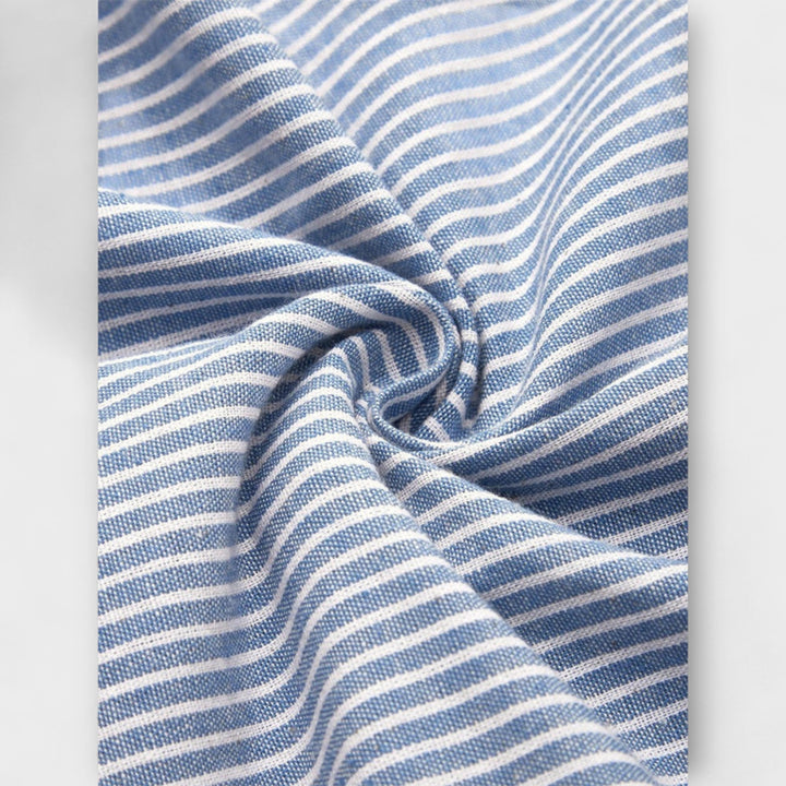 Luisa – Pruhovana premium midi obleka