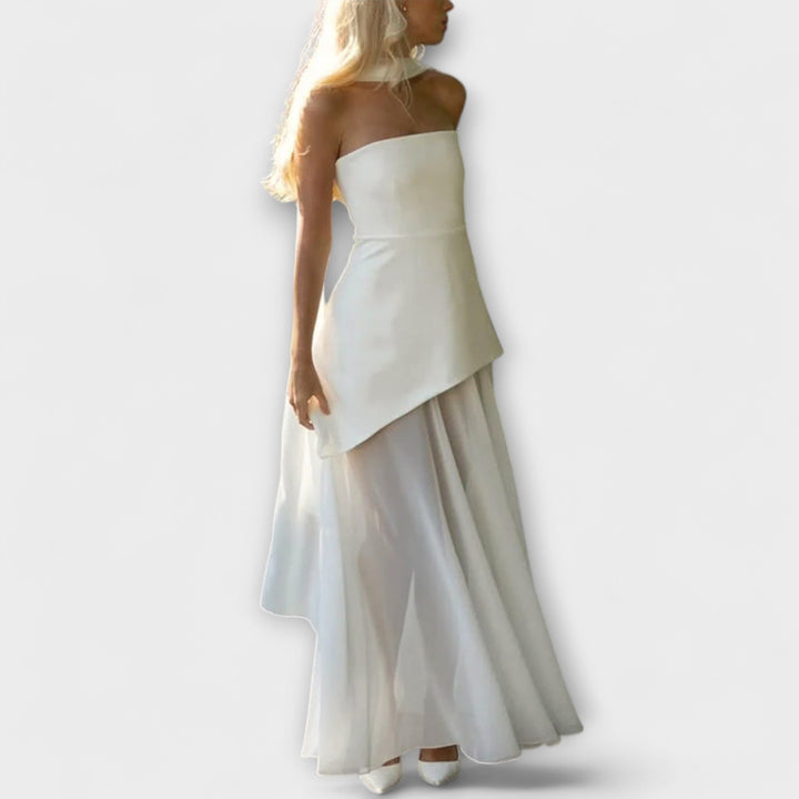 Goldie - Maxi obleka iz šifona