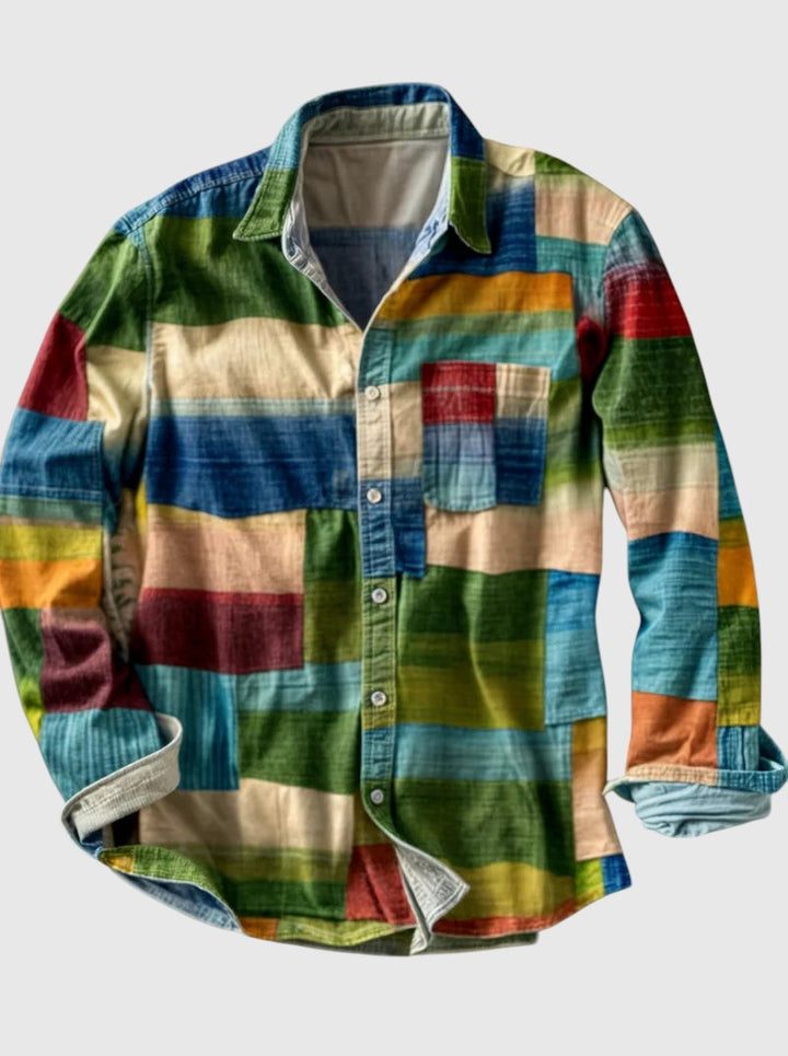 JOEL | Srajca z dolgimi rokavi z vzorcem