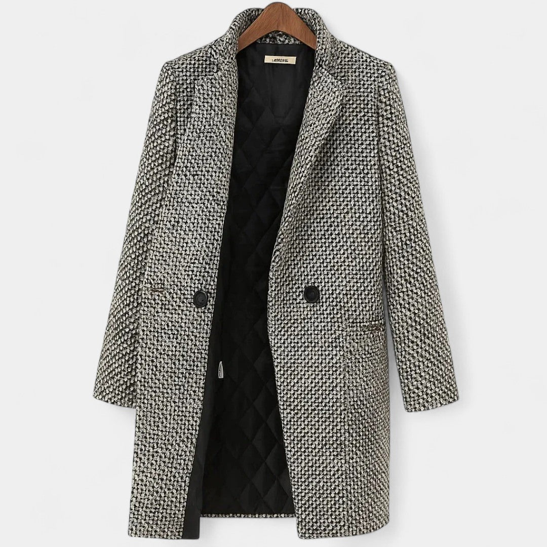 Maja – Dolg karirast plašč s pasom