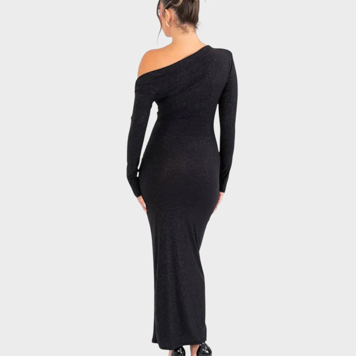 Vesna - Svetleča Maxi Obleka